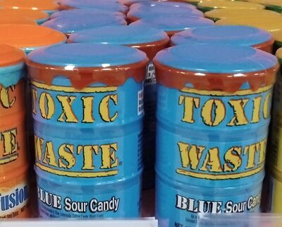 Toxic Waste, kisela bombona, tvrda, plava, 42g