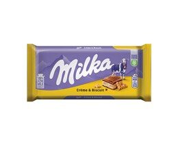 MILKA CREAM & BISCUIT 100g
