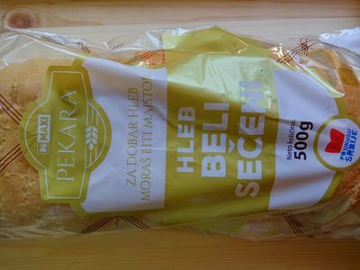 Hleb beli seceni Maxi 500g