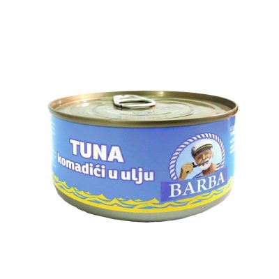 TUNA KOMADIĆI U ULJU BARBA 170G