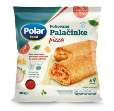 SMRZNUTE POHOVANE PALAČINKE PIZZA POLAR FOOD 400G