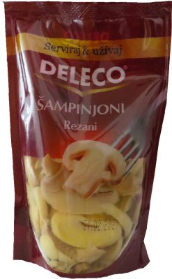 SAMPINJONI REZANI 150g DELECO