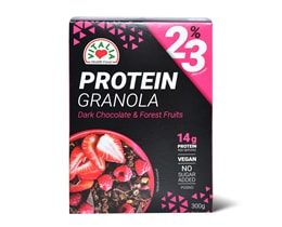 GRANOLA PROTEIN CRNA ČOK. CRVENO VOĆE VITALIA 300G