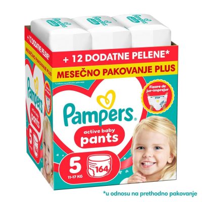 PELENE PAMPERS PANTS MSB 5 12-17KG 152/1