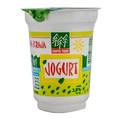 JOGURT ZAPIS TARE 2,8%MM 180G ČAŠA