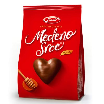 KEKS MEDENO SRCE PIONIR 150G