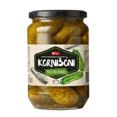 KORNIŠONI 670G K PLUS