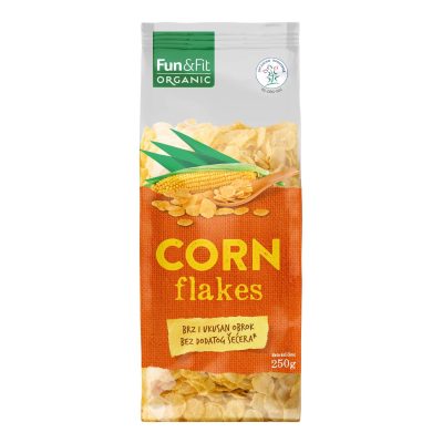 Corn Flakes Organski Fun&Fit 250 g