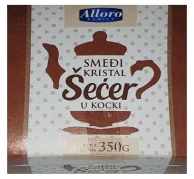 Baka Zivka Smeđi Šećer u Kocki 400 g