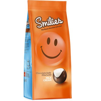 BOMBONJERA KUGLICE MLEČNE SMILIES 138G