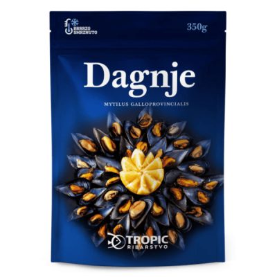 SMRZNUTE DAGNJE TROPIC TRADE 350G