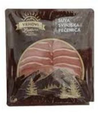 Suva pecenica slajs 100g. *Vrhovi Zlatib
