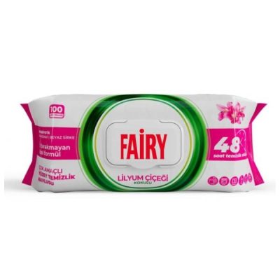 Vlazne maramice 100/1 FAIRY Lily za ciscenje povrsina