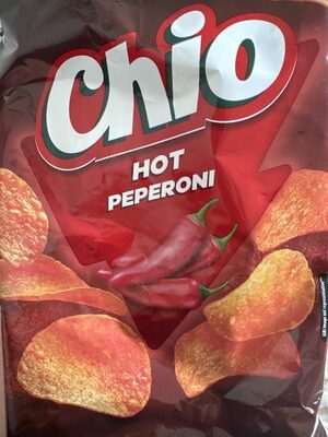 CHIPS CHIO HOT PEP.130G