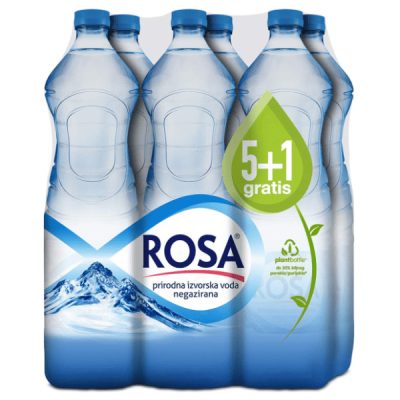 VODA NEGAZIRANA ROSA 1,5L 5+1 GRATIS