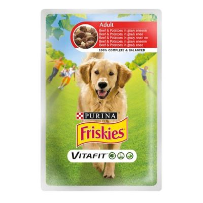 FRISKIES ADULT DOG KOMADICI U SOSU GOVEDINA 100G
