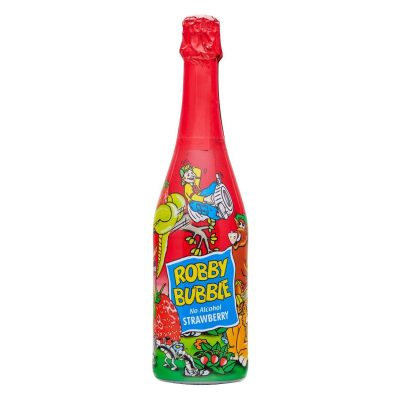 GAZIRANI SOK ROBBY BUBBLE JAGODA 0,75L