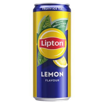 LEDENI ČAJ LIPTON BLACK LEMON 0.33L
