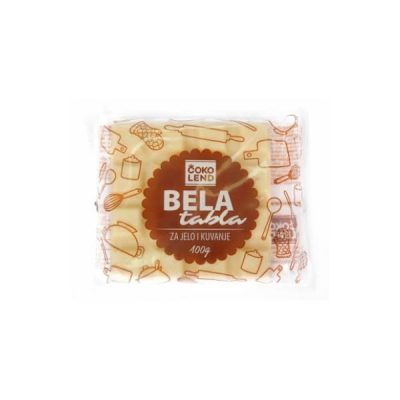 KREM TABLA ZA JELO I KUVANJE BELA ČOKOLEND 100G
