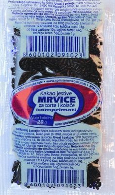 MRVICE ČOKOLADNE SPM 20G