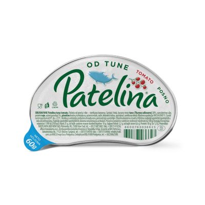 PAŠTETA OD TUNE SA PARADAJZOM PATELINA 60G