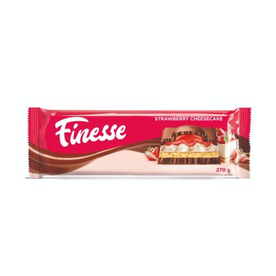 Čokolada Strawbe&Chees 270 g Finesse