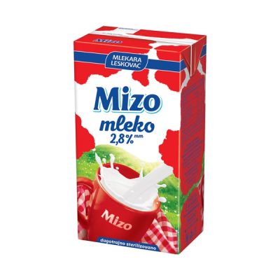 Mleko Mizo UHT 2,8% mm 1 l Slim