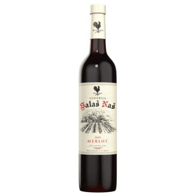 VINO CRVENO MERLOT SALAŠ NAŠ 0.75L