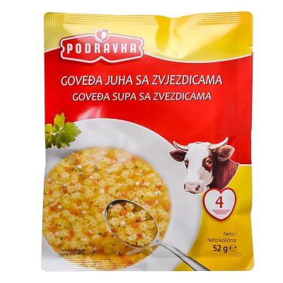 SUPA BISTRA GOVEĐA SA ZVEZDICAMA PODRAVKA 52G