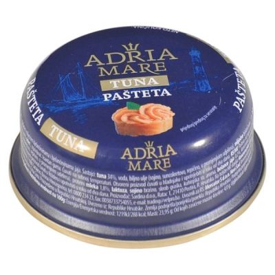 PAŠTETA OD TUNE 95G ADRIA MARE