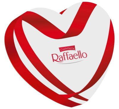 Bombonjera Raffaello Cuore 140 g Fer