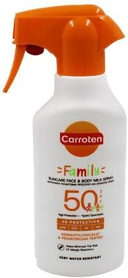 Carroten Milk trigger family SPF50 270ml
