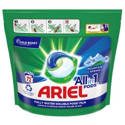 *Deterdzent ARIEL kapsule 72/1 MS