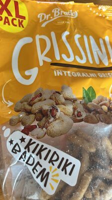 Integralne grisine kikiriki badem susam XL 0400 Dr Brado 15