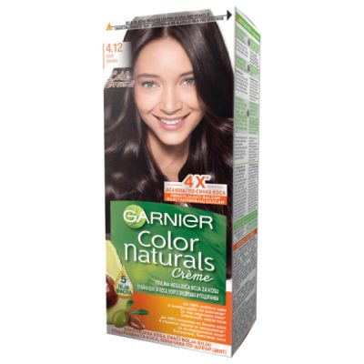 Farba GARNIER color nat 4.12 cold brown 3
