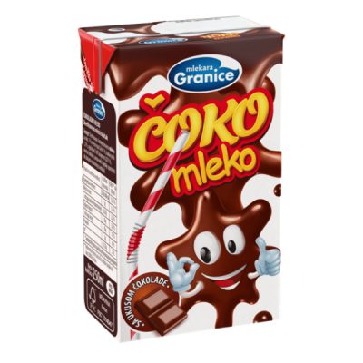 MLEKO ČOKOLADNO GRANICE 250ML