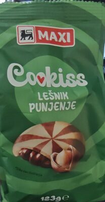 Cookiss lesnik fil Maxi 123g