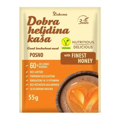 KAŠA HELJDINA SA MEDOM DOBRA 55G