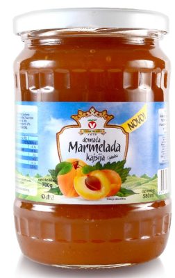 DOM.MARMELADA KAJSIJA I JAB.700g VOCAR