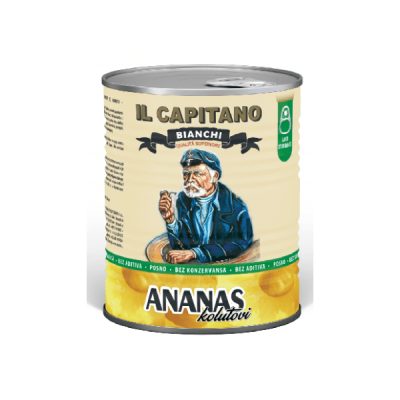 KOMPOT ANANAS KOLUT IL CAPITANO 850ML LIM.