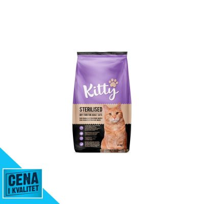 KROKETI ZA STERIL MAČKE 2KG KITTY