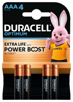 baterije duracell optimum AAA 4 kom nelt