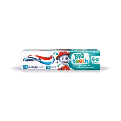 Pasta za Zube Dečija Big Teeth Aqf Kids 50 ml