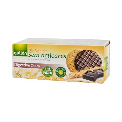 Keks bez Šećera Digestive Choco Gullon 270 g