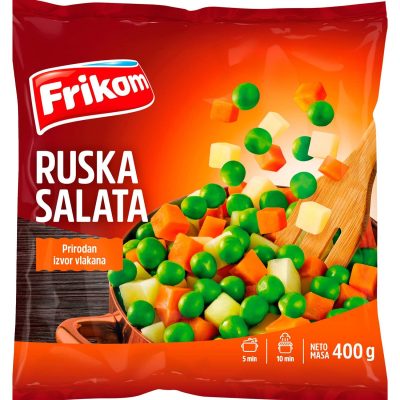 SMRZNUTO POVRĆE RUSKA SALATA FRIKOM 400G