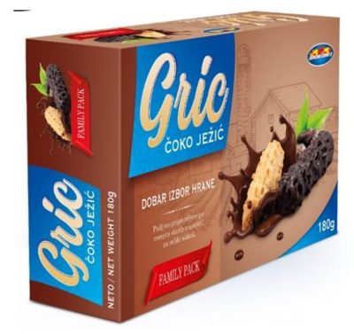 KEKS ČOKO JEŽIĆ GRIC ŽENEVA 180G