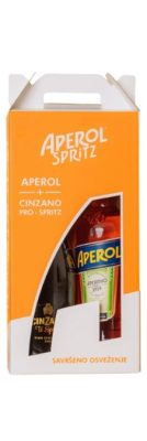 VAP APEROL 0.7L+CINZANO TOSPR 0.75L
