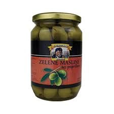 MASLINA ZELENA IL CAPITANO SA PAPRIKOM 720G