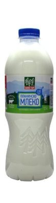 Mleko Planinsko Pasterizovano 2,8% 1 l Zapis Tare
