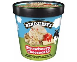 SLADOLED STRAWBERRY CHEESE CAKE BEN&JERRY 465ML